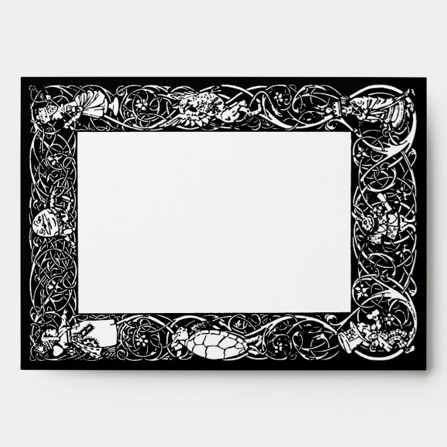 Alice Vintage Border Envelopes (Front)