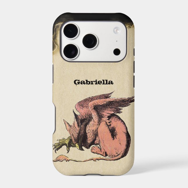 Alice Vintage Pesonalized In Wonderland iPhone (Verso)