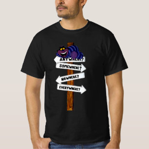 Alice We're all mad here funny T-Shirt