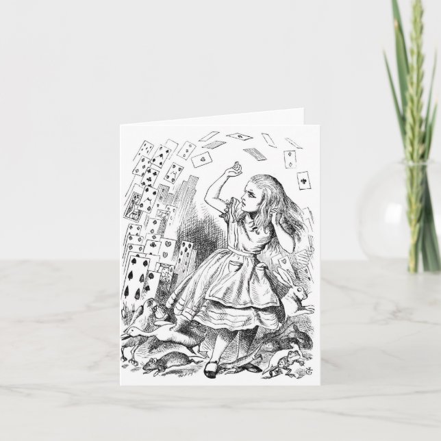Alice with Cards (Front)