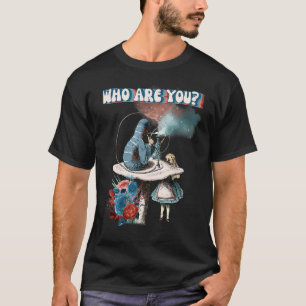 Alice Wonderland Caterpillar Smoking Hookah Pipe T-Shirt