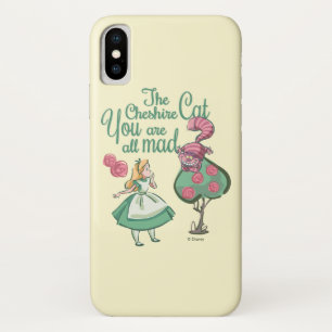 Alice   You Are All Mad iPhone X Case