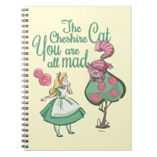 Alice   You Are All Mad Notebook