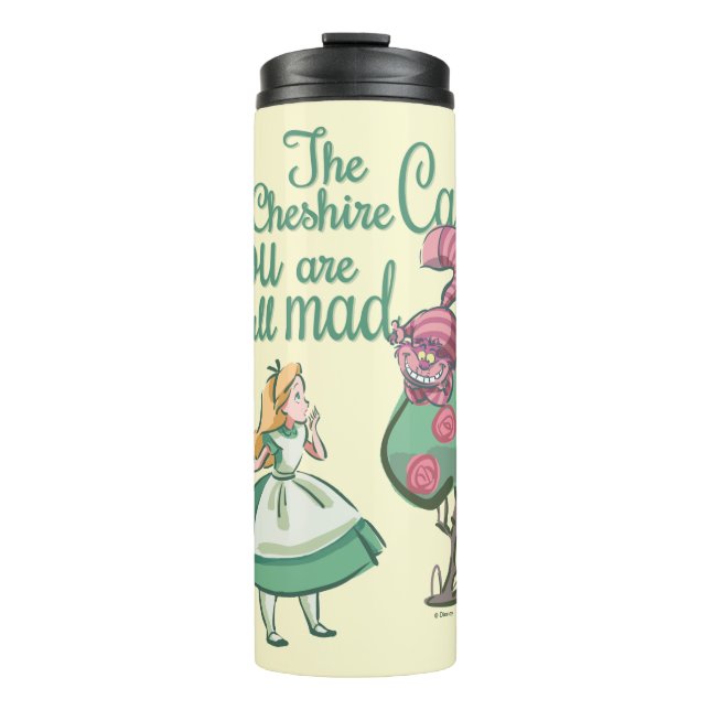 Alice | You Are All Mad Thermal Tumbler (Front)
