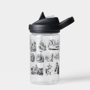 Alice's Adventures in Wonderland Pattern Water Bottle