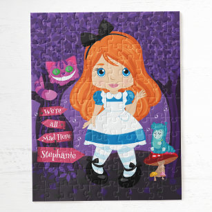 Alice's Adventures in Wonderland Personalized Jigsaw Puzzle