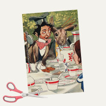 Alice's Adventures in Wonderland Tea Party Vintage