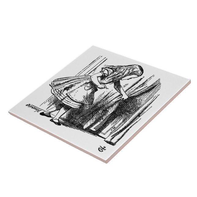 Alice's Adventures in Wonderland Tile (Side)