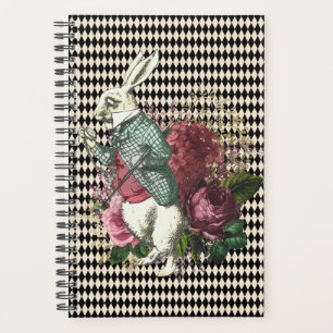 Alice's Rabbit Harlequin Pattern Planner