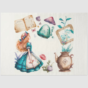 Alice's Tea Party Series Design 9 Tissue Paper