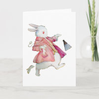 Alice's White Rabbit in Wonderland