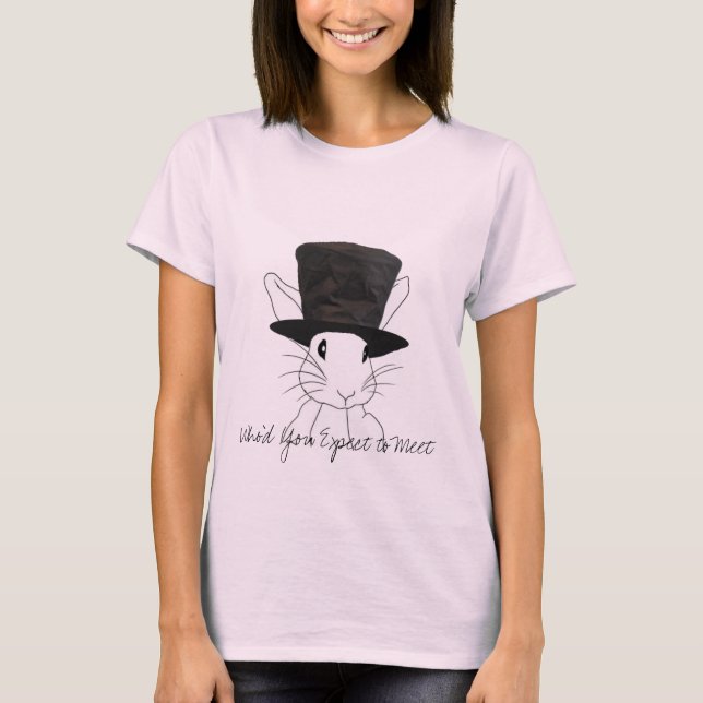 Alice's White Rabbit Top Hat Tea Party (Front)