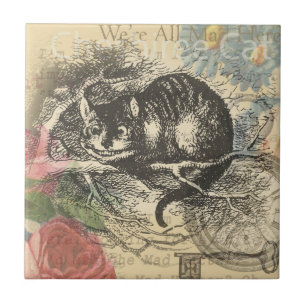 Alice's Wonderland Caterpillar: Original Tenniel Tile