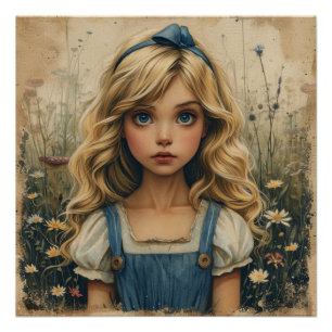  Alice's Wonderland Voyage: Wonderland Whimsy Poster