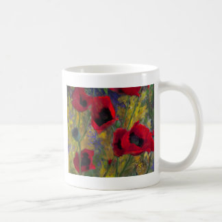 Alicias Poppies Coffee Mug