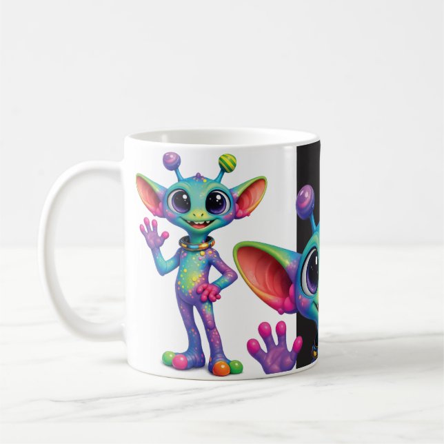 Alien 1 coffee mug (Left)