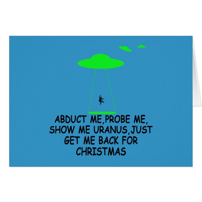 Alien abduction (Front Horizontal)