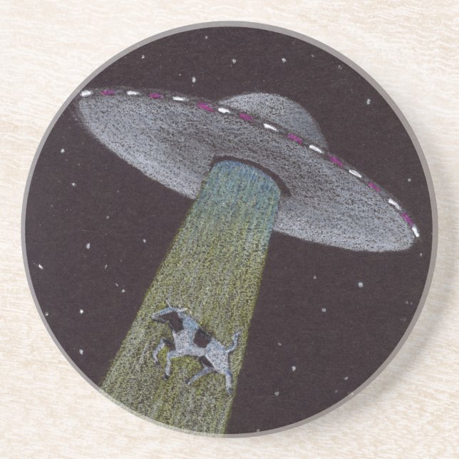 Alien Abduction Coaster (Front)