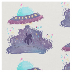 alien abduction fabric