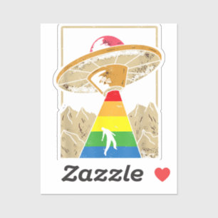 Alien Abduction Gay Pride Gaylien Lgbt 