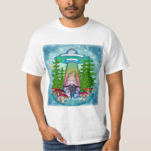 Alien abduction gnome T-Shirt