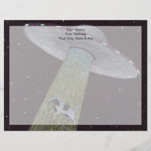 Alien Abduction Letterhead