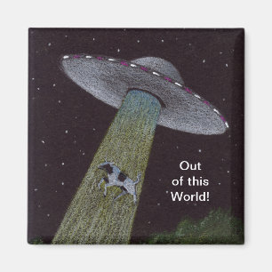 Alien Abduction Magnet