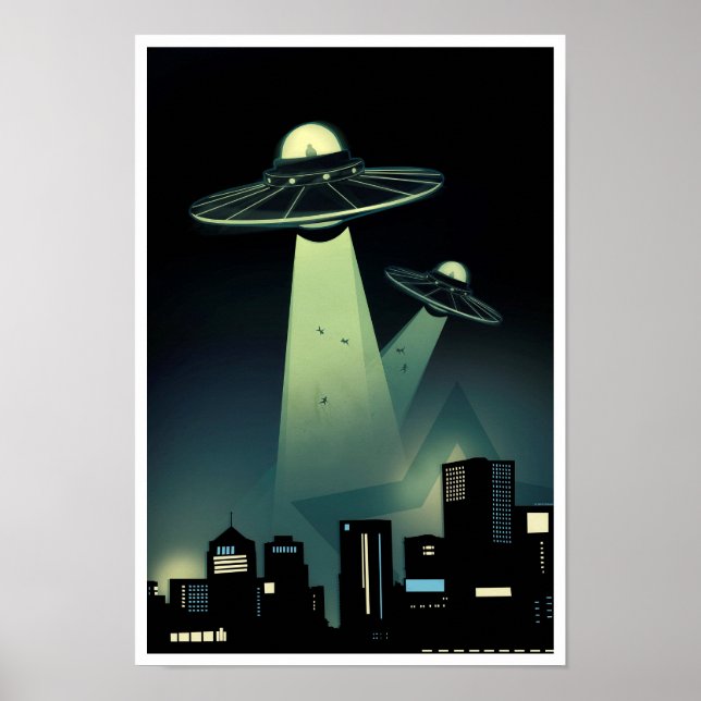 Alien Abduction Poster (Front)