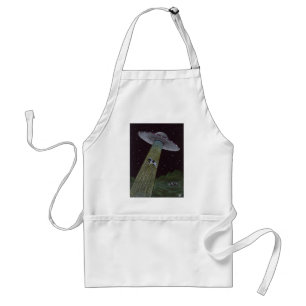 Alien Abduction Standard Apron