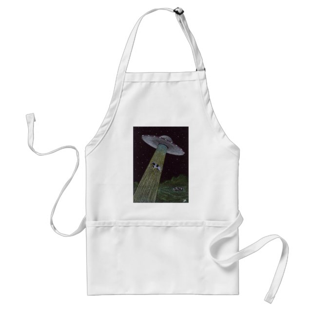 Alien Abduction Standard Apron (Front)