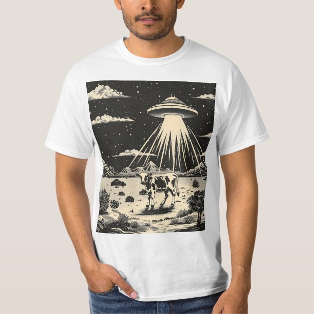 Alien Abduction T-Shirt (Front)