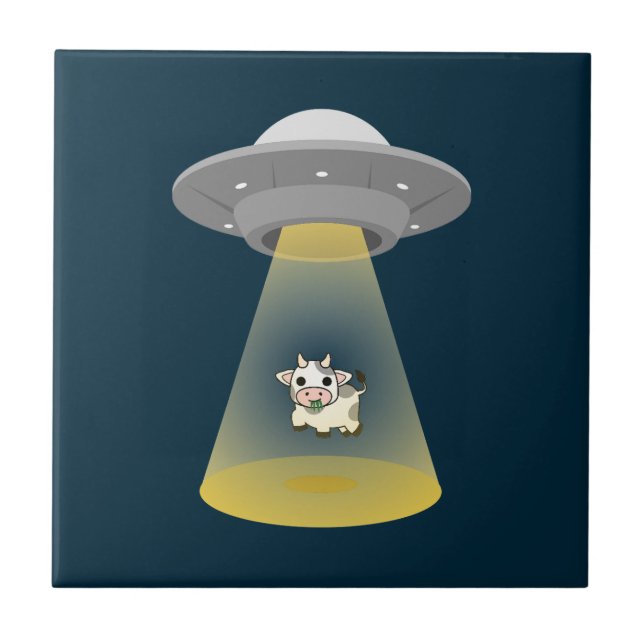Alien Abduction  Tile (Front)