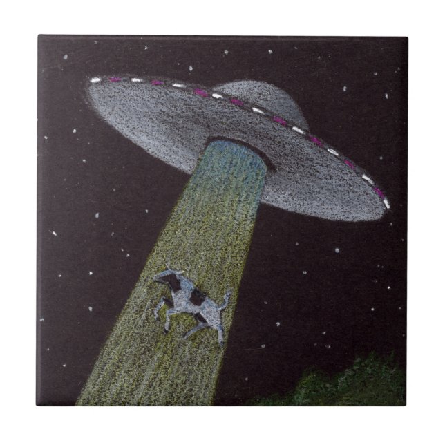 Alien Abduction Tile (Front)