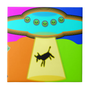 Alien Abduction Tile