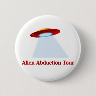 Alien Abduction Tour 2 Inch Round Button