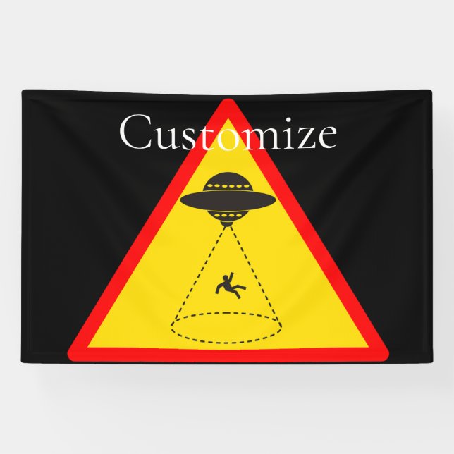 Alien Abduction UFO Thunder_Cove Banner (Horizontal)