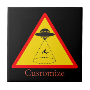 Alien Abduction UFO Thunder_Cove Tile