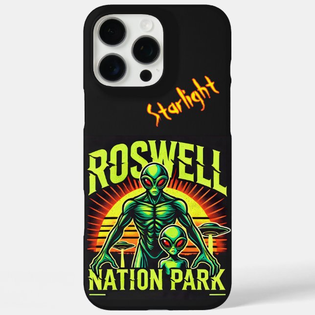 Alien Adventures Start Here in Roswell! Case-Mate iPhone Case (Back)
