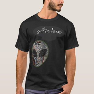Alien - Alien Face Shirt - Et Gifts - Ufo Ride L