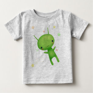 Alien and UFO Baby T-Shirt