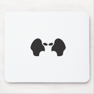 Alien Apple Mouse Pad