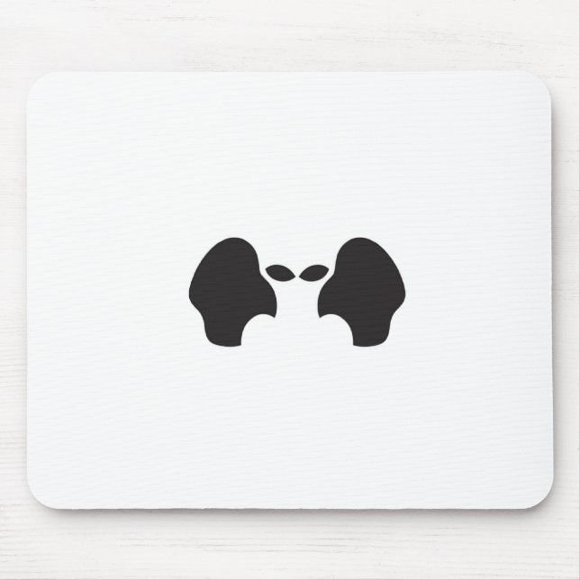 Alien Apple Mouse Pad (Front)