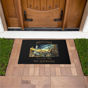 Alien Archaeology Personalized Doormat
