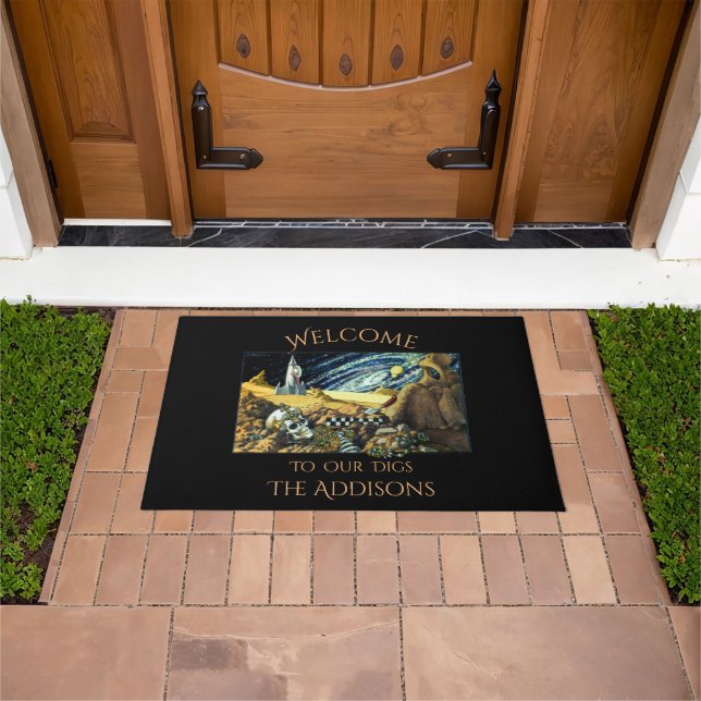 Alien Archaeology Personalized Doormat (Outdoor)