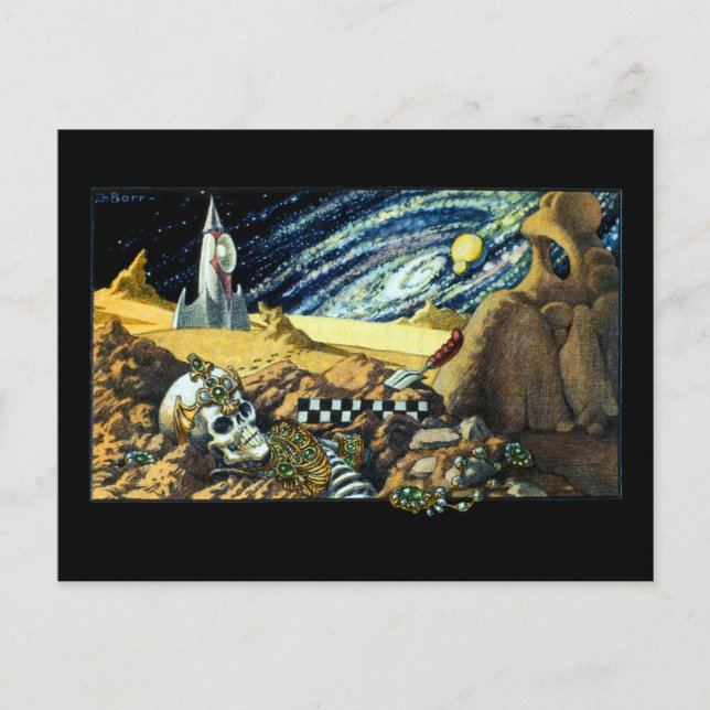 Alien Archaeology Postcard (Front)