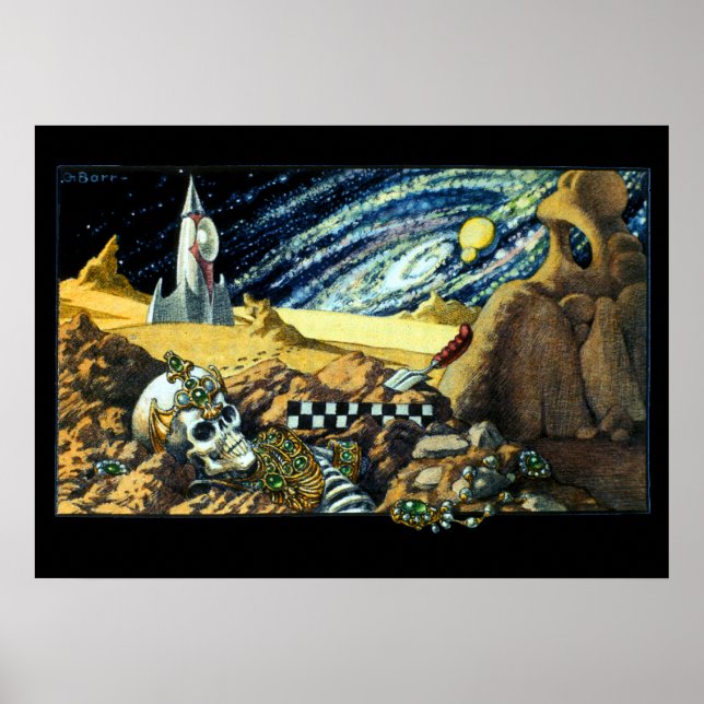 Alien Archeology Poster (Front)