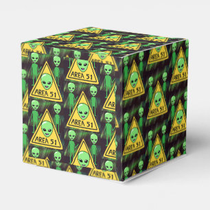 Alien Area 51 Favor Box