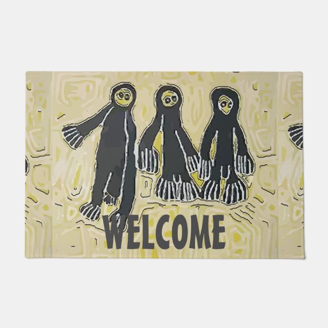 ALIEN ARRIVAL, EDIT TEXT, Rug (Front)