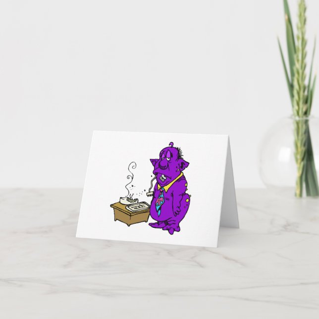 Alien ate my computer card (Front)