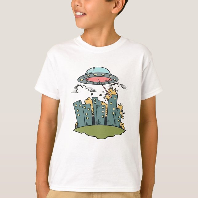 Alien Attack T-Shirt (Front)